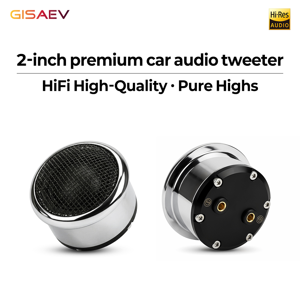 Car Audio Tweeter Silk Dome - 1 Paar 2 Inch Auto Tweeters
