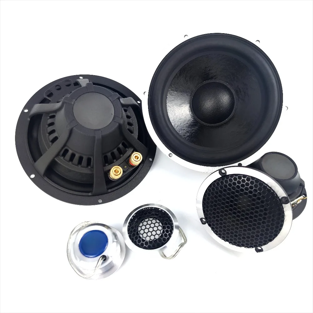 Car Audio Component Speaker 6.5 - Hoogwaardig 92DB 6.5 professioneel auto audiosysteem
