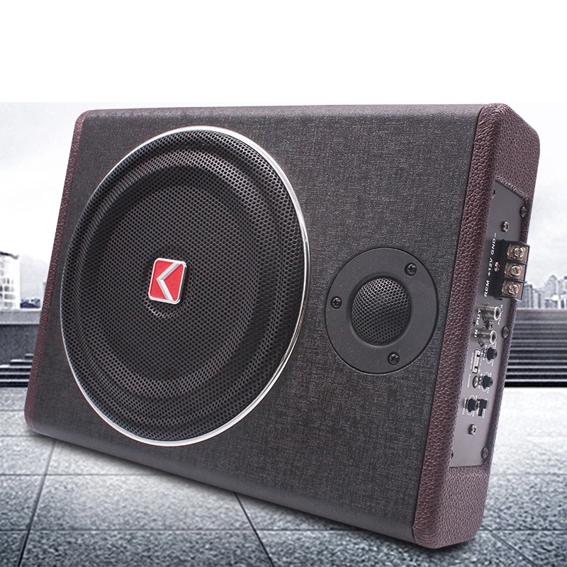 Under Seat Subwoofer Slim 8 Inch - 8 inch 12V actieve subwoofer met