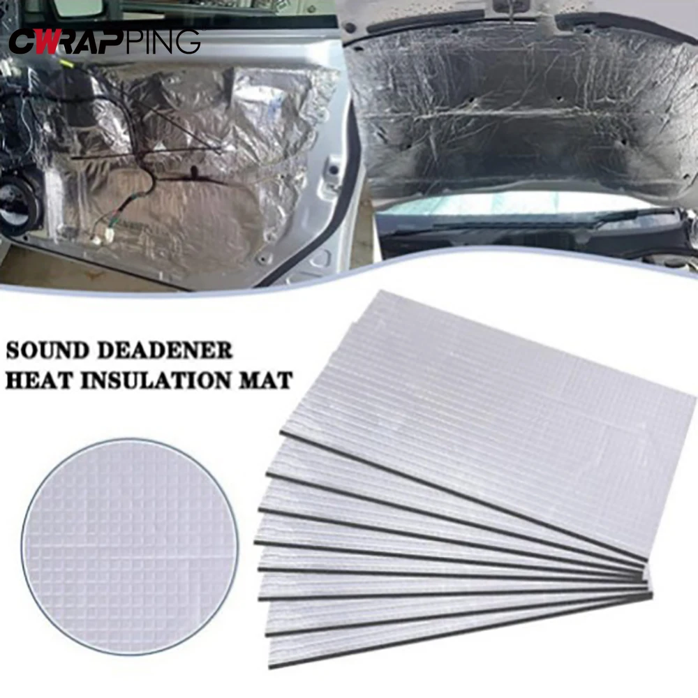 Car Audio Sound Deadening Mat - Auto Geluidsisolatie Mat Geluidsdempende Mat Warmte-