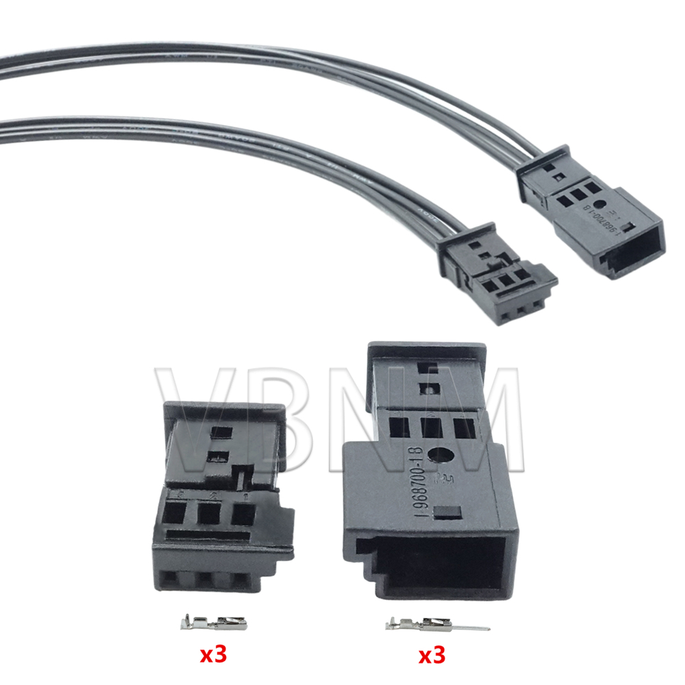 Car Speaker Adapter Bracket - 3 Pin 1-968700-1 1-1718346-1 1355620-1 Mannelijke