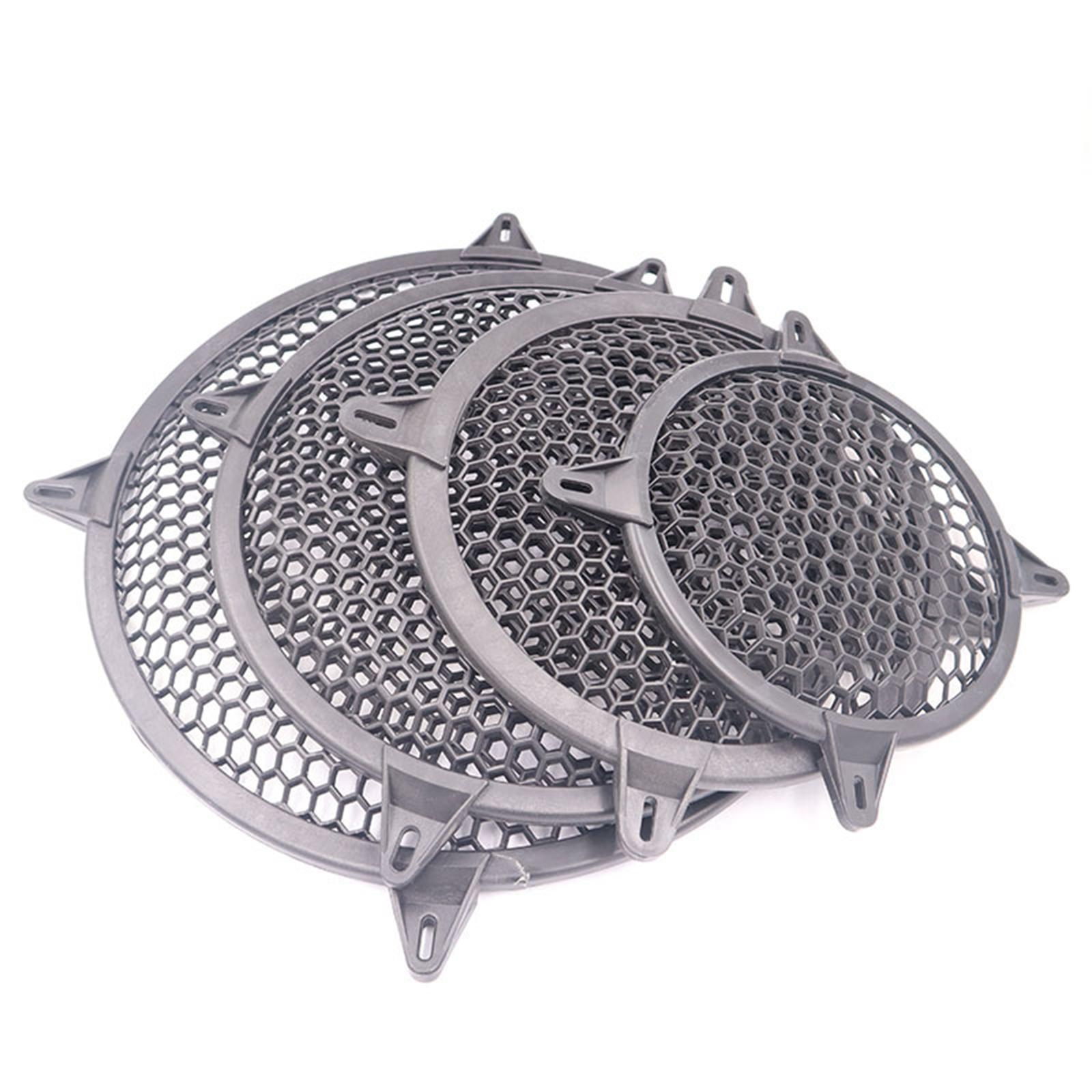 Car Subwoofer Grill Protector - Universele autoluidsprekerbeschermers, 8 inch ronde roosterbescherming