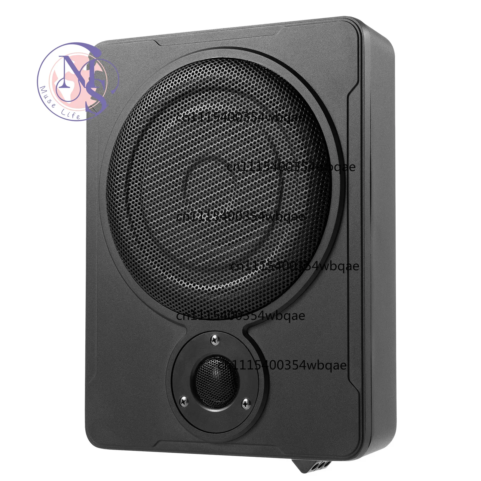 Under Seat Subwoofer Slim 8 Inch - ZOCI-FOR-8Inch ultradunne actieve subwoofer voor onder