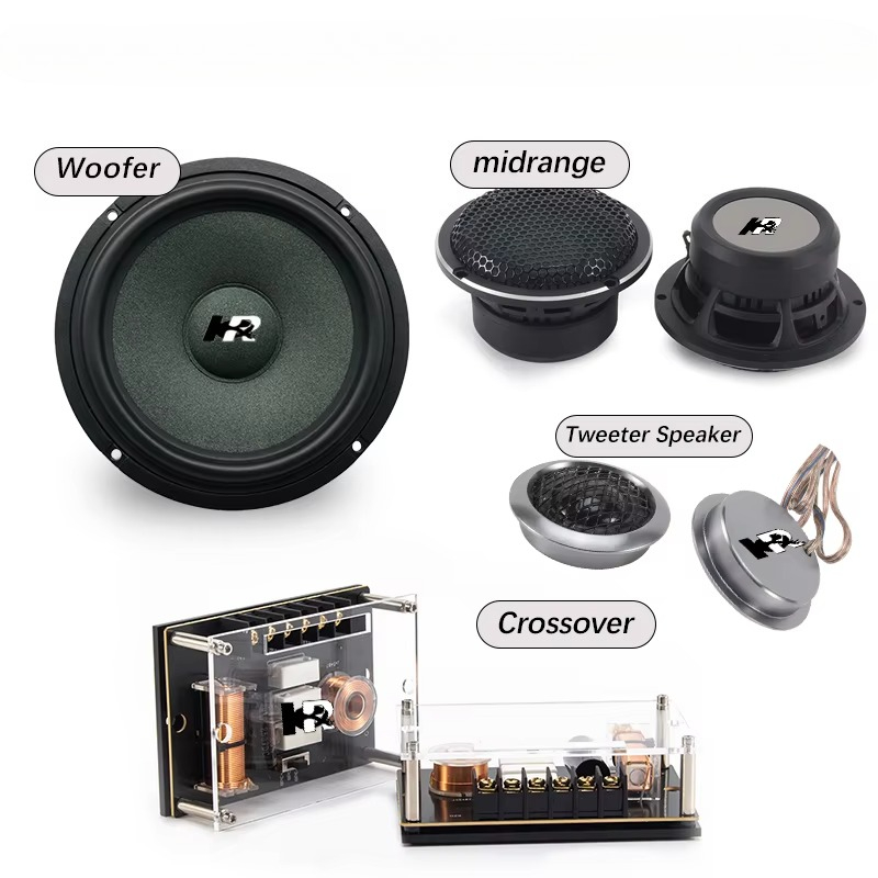 Car Audio Component Speaker 6.5 - ZM-NK-ET653 RMS vermogen 100W*2 6,5 inch