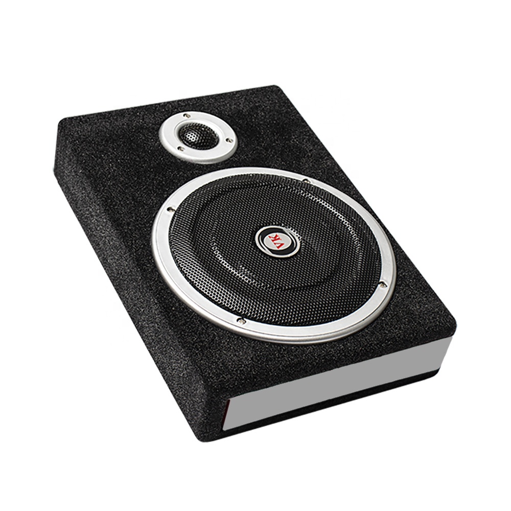 Under Seat Subwoofer Slim 8 Inch - 12V Ultradunne 8 inch VK Auto