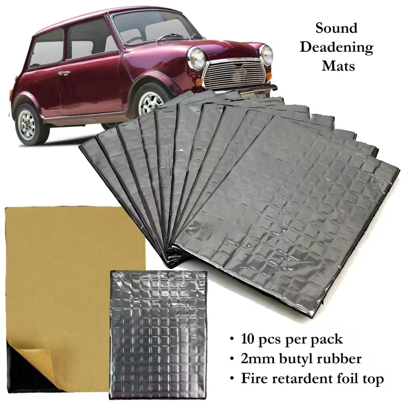 10 Stuks Auto Geluidsmat Isola - Car Audio Sound Deadening Mat recensie en prijs