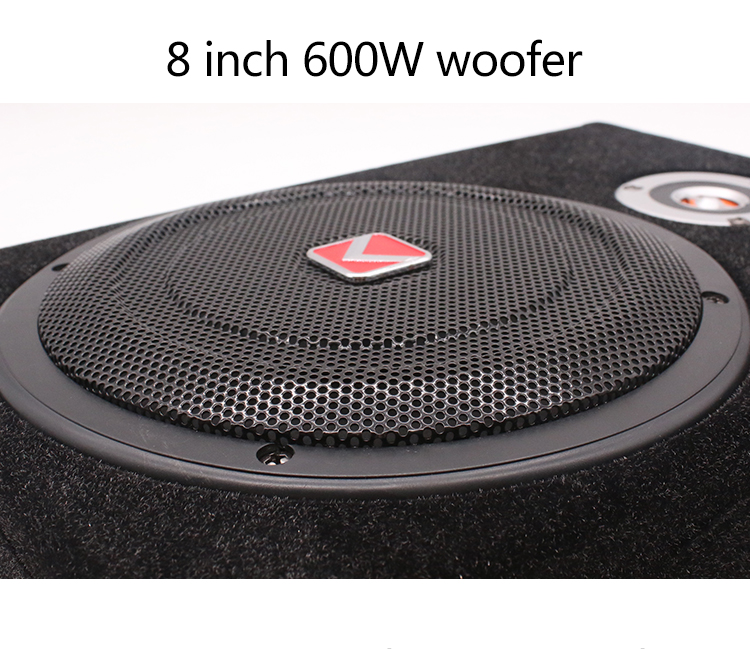 K-801APR Hot Sale Auto Audio O - Under Seat Subwoofer Slim 8 Inch recensie en prijs