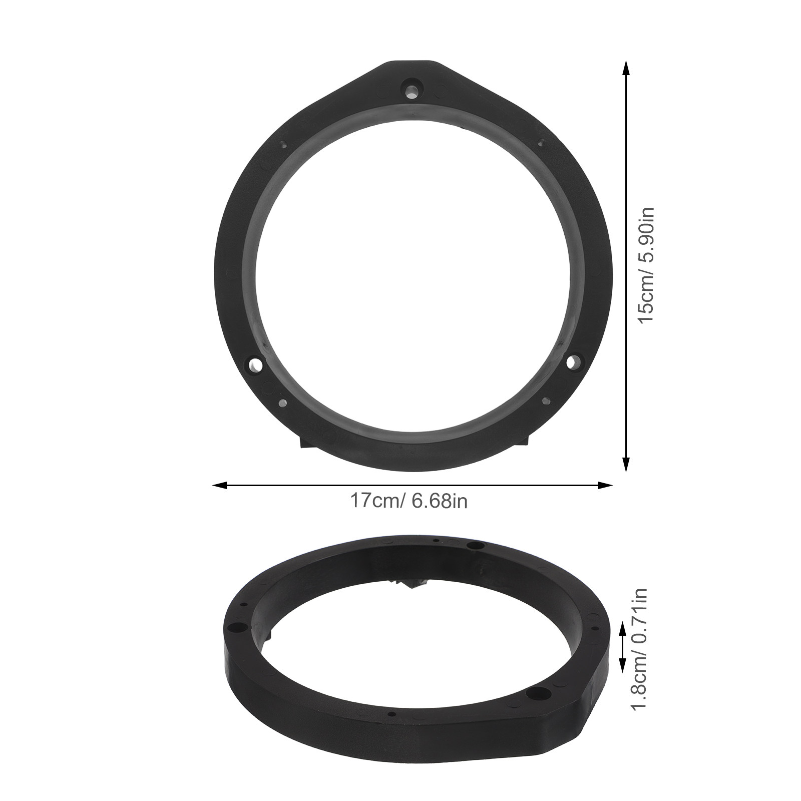 2 stuks afstandringen voor aut - Car Speaker Adapter Bracket recensie en prijs