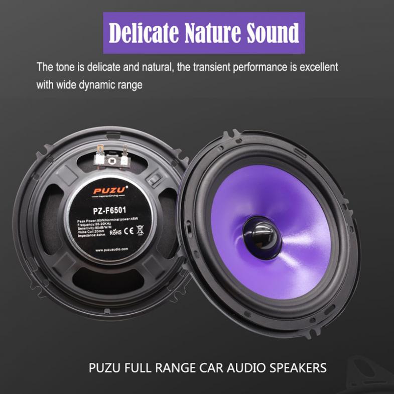 2 Stuks 6.5 Inch 90W Volledige - Car Audio Component Speaker 6.5 recensie en prijs