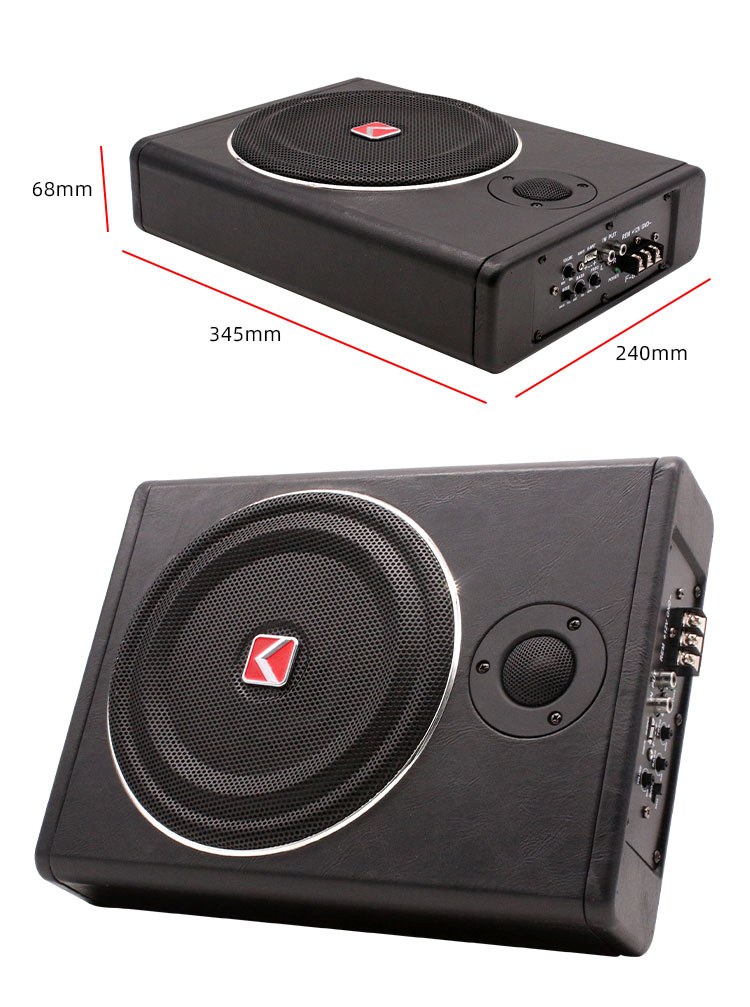 Draagbare 12v Mini High Power  - Under Seat Subwoofer Slim 8 Inch recensie en prijs