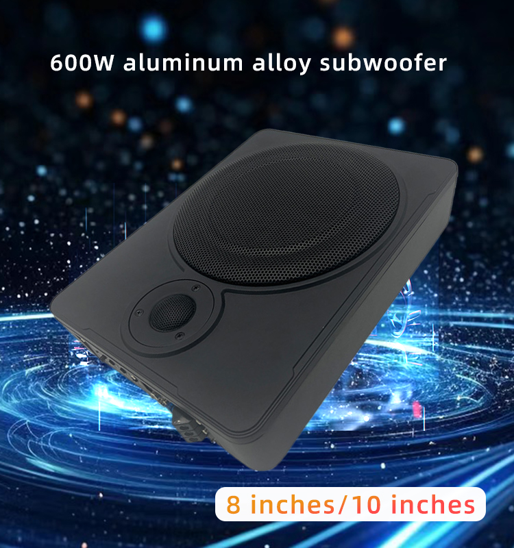 12V 8 inch/10 inch Dunne Auto  - Under Seat Subwoofer Slim 8 Inch recensie en prijs