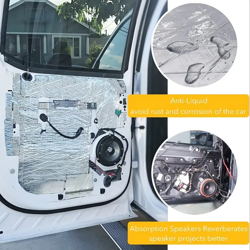 2000*500/250*400mm 5/10mm Auto - Car Audio Sound Deadening Mat recensie en prijs
