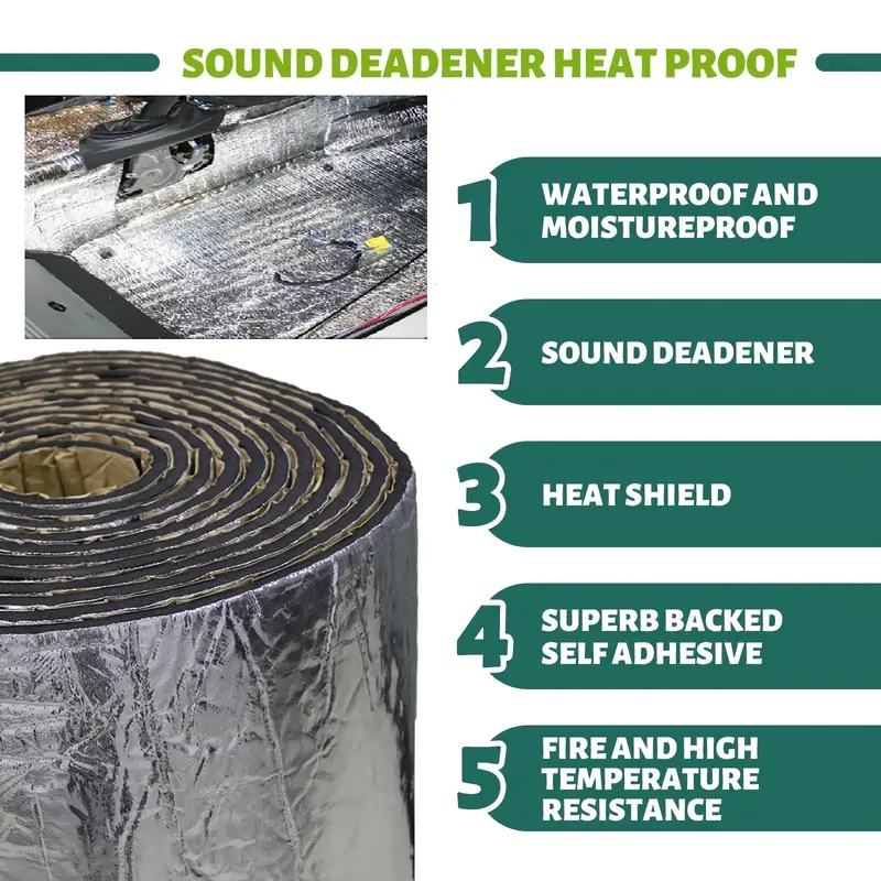 2000*500/250*400mm 5/10mm Auto - Car Audio Sound Deadening Mat recensie en prijs
