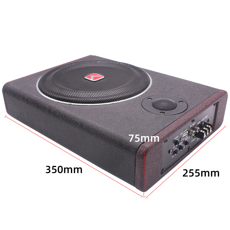 8 inch 12V actieve subwoofer m - Under Seat Subwoofer Slim 8 Inch recensie en prijs