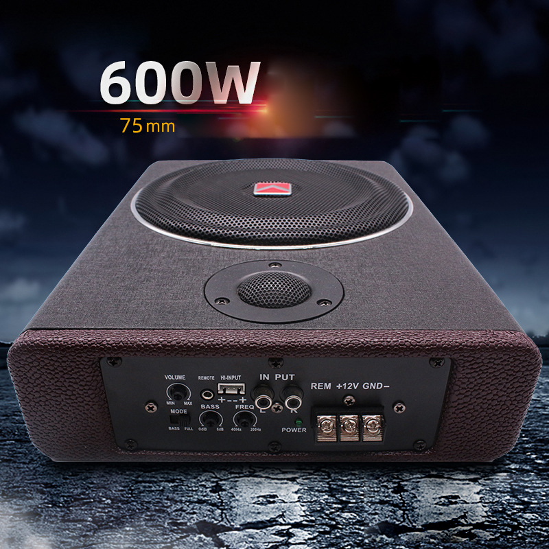 8 inch 12V actieve subwoofer m - Under Seat Subwoofer Slim 8 Inch recensie en prijs