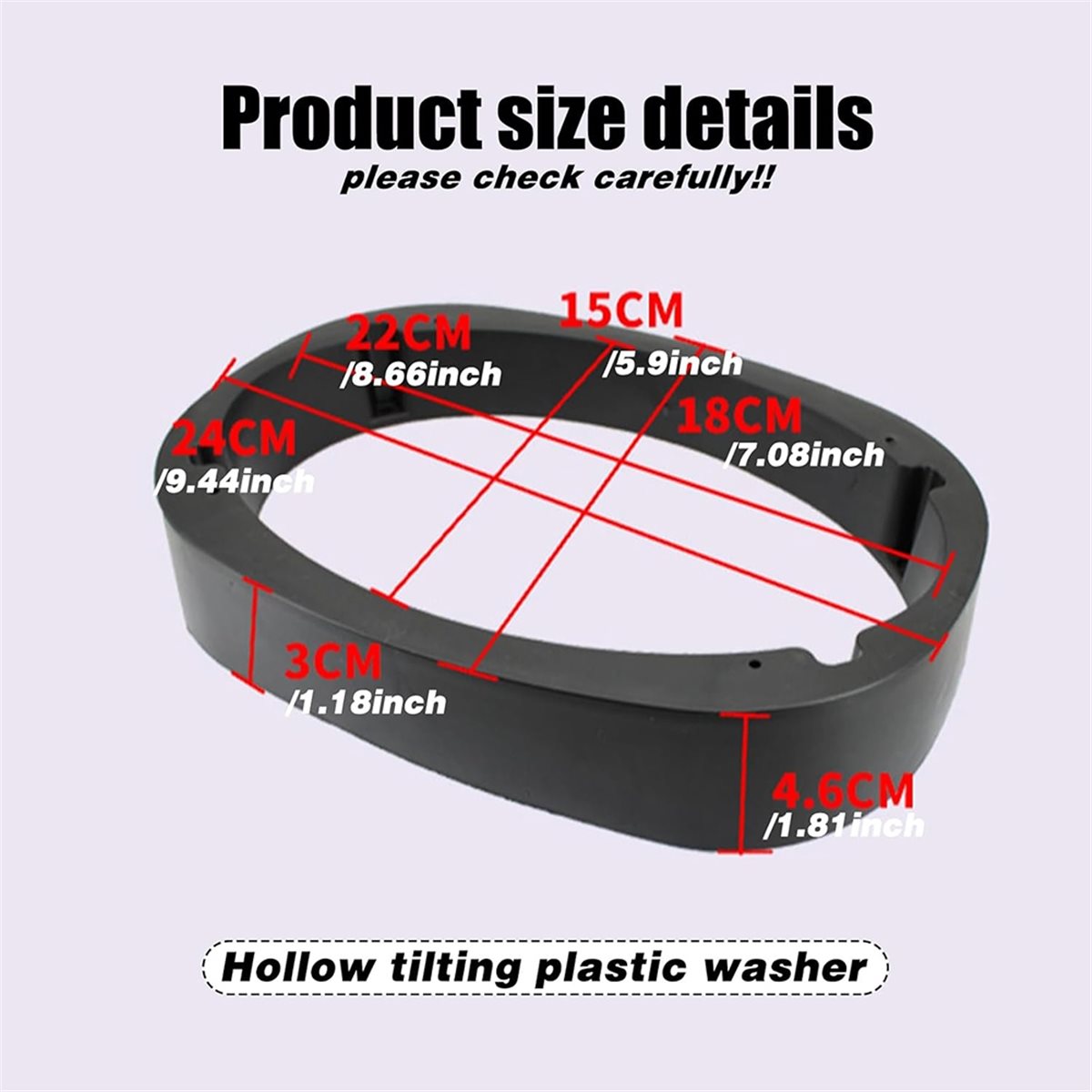 6X9 Universele Plastic Speaker - Car Speaker Adapter Bracket recensie en prijs