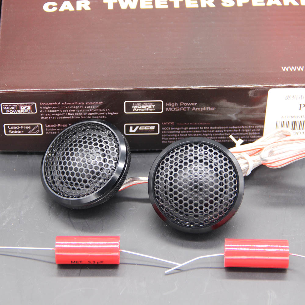 2 stuks auto audio speaker 25m - Car Audio Tweeter Silk Dome recensie en prijs