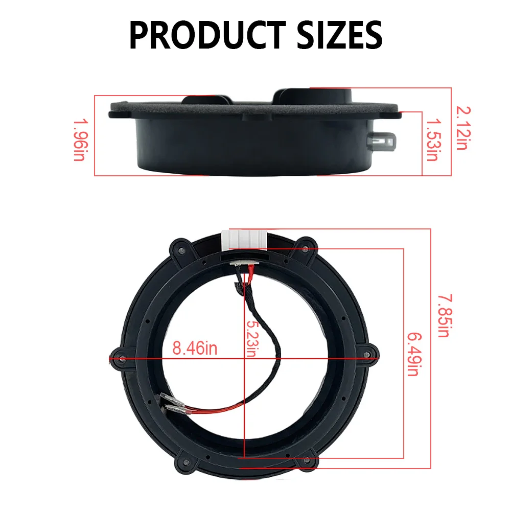 1 paar Voor Volkswagen Magotan - Car Speaker Adapter Bracket recensie en prijs
