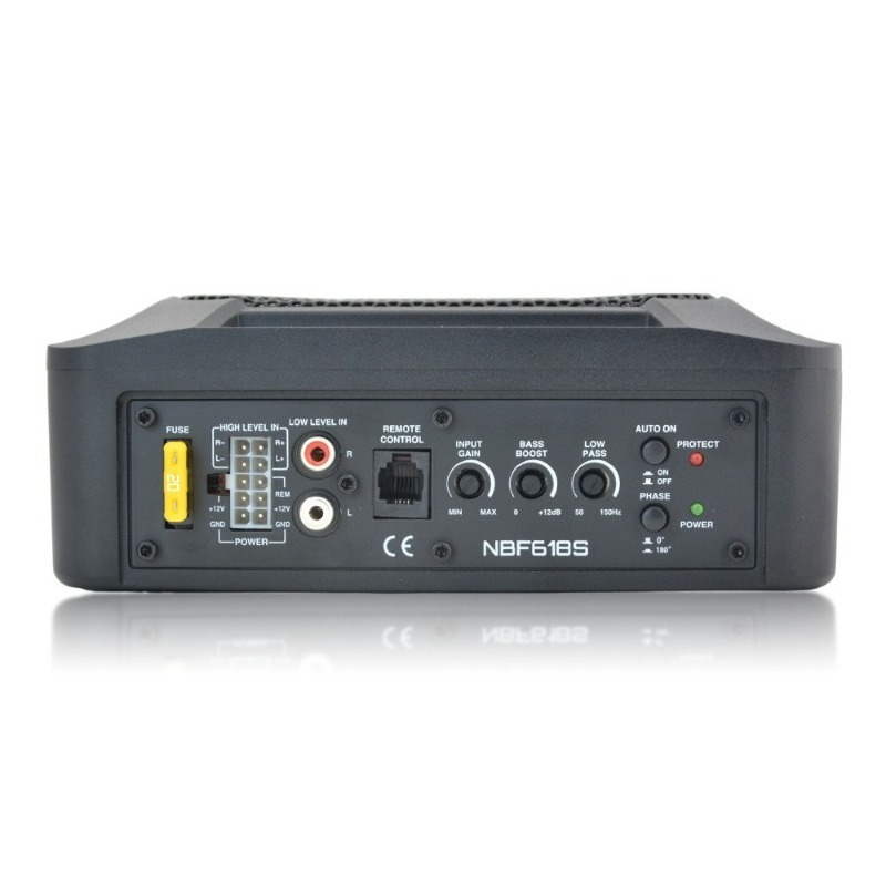 8 inch slanke actieve auto-sub - Under Seat Subwoofer Slim 8 Inch recensie en prijs