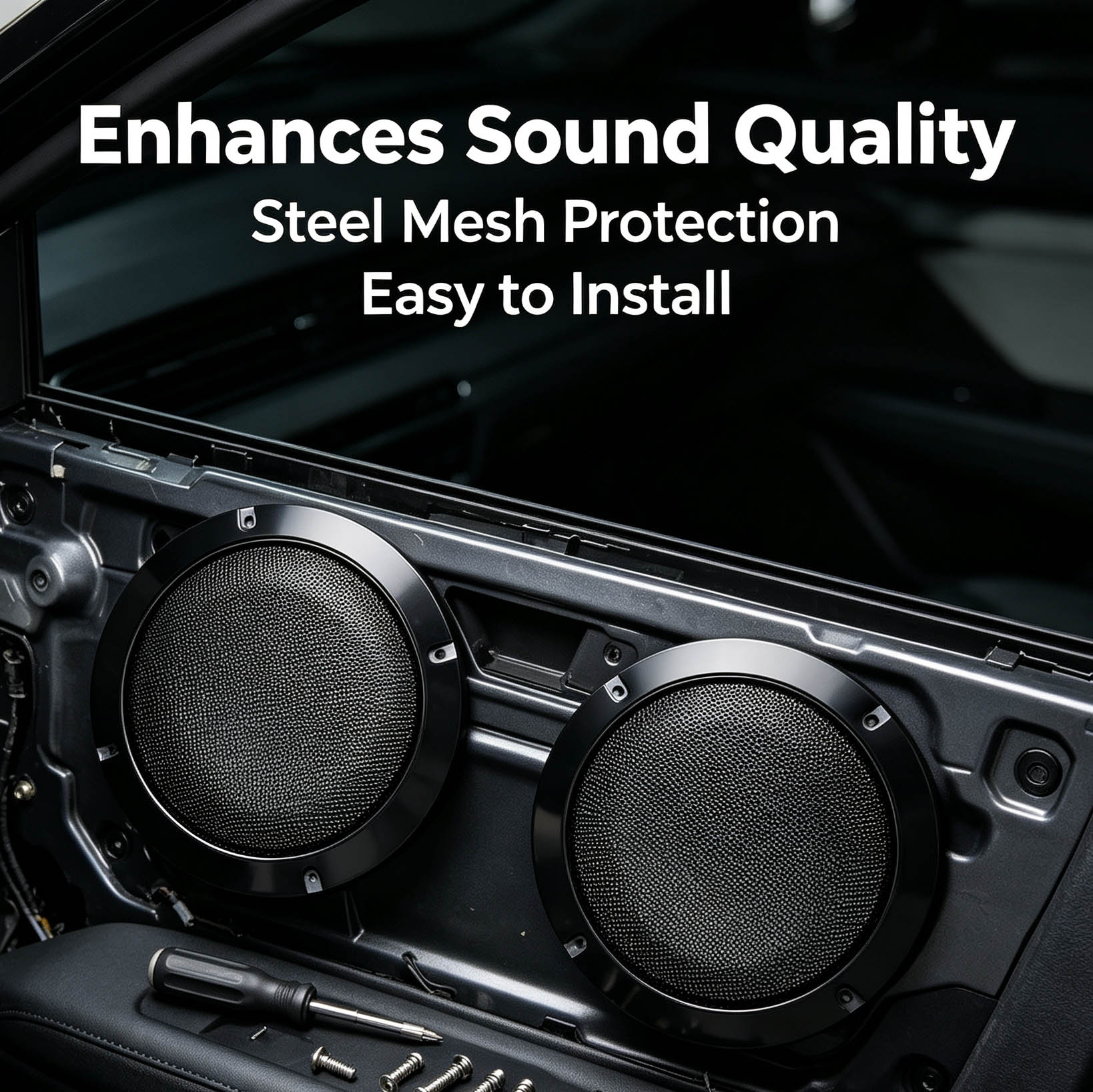 2 stks/set 6.5-inch Car Audio  - Car Subwoofer Grill Protector recensie en prijs