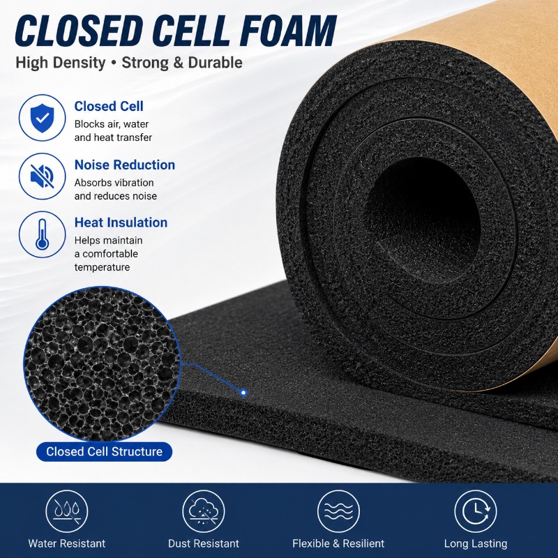 Zelfklevende, gesloten-cel sch - Car Audio Sound Deadening Mat recensie en prijs