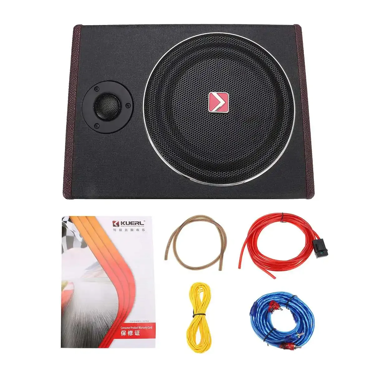8 inch 600W auto subwoofer spe - Under Seat Subwoofer Slim 8 Inch recensie en prijs