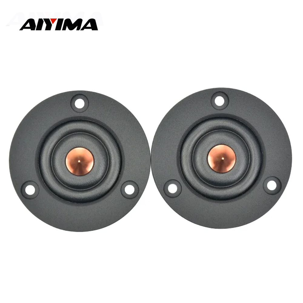 AIYIMA 2 stuks 2 inch tweeter  - Car Audio Tweeter Silk Dome recensie en prijs