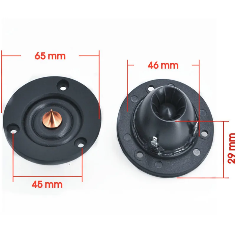 AIYIMA 2 stuks 2 inch tweeter  - Car Audio Tweeter Silk Dome recensie en prijs