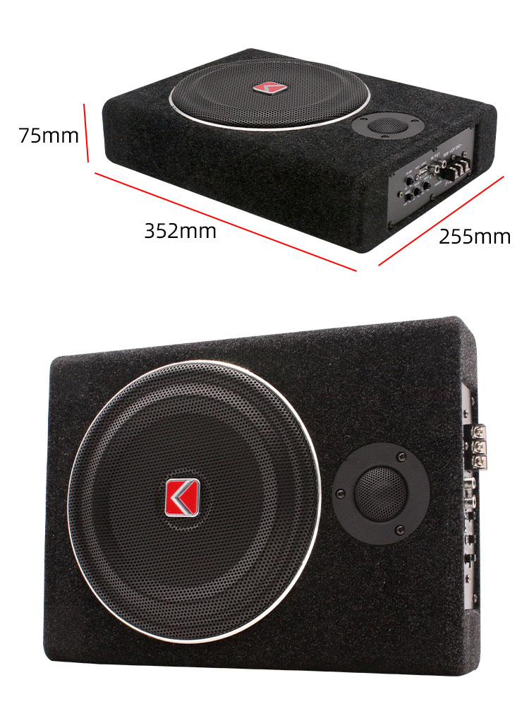 TOP 8INCH 12V Ultradunne Auto  - Under Seat Subwoofer Slim 8 Inch recensie en prijs