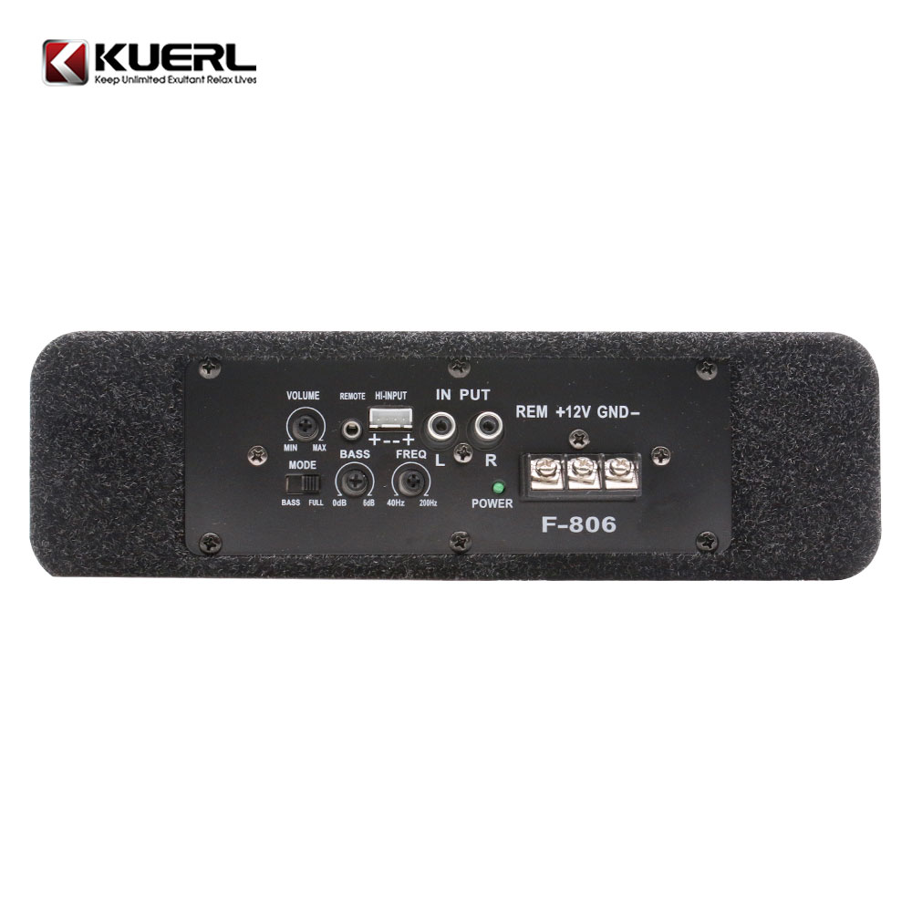 TOP 8INCH 12V Ultradunne Auto  - Under Seat Subwoofer Slim 8 Inch recensie en prijs