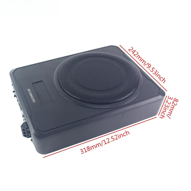 4ohm aluminium behuizing 12V s - Under Seat Subwoofer Slim 8 Inch recensie en prijs