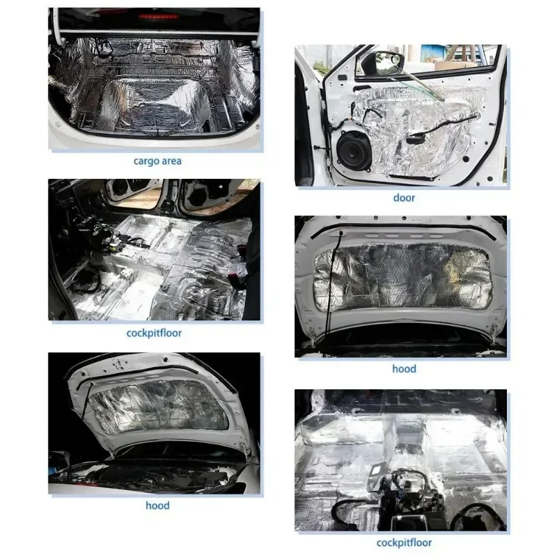 Vuurvaste warmte- en geluidsis - Car Audio Sound Deadening Mat recensie en prijs