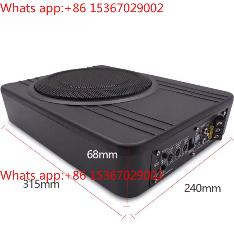 Hot Design Auto Subwoofer Onde - Under Seat Subwoofer Slim 8 Inch recensie en prijs