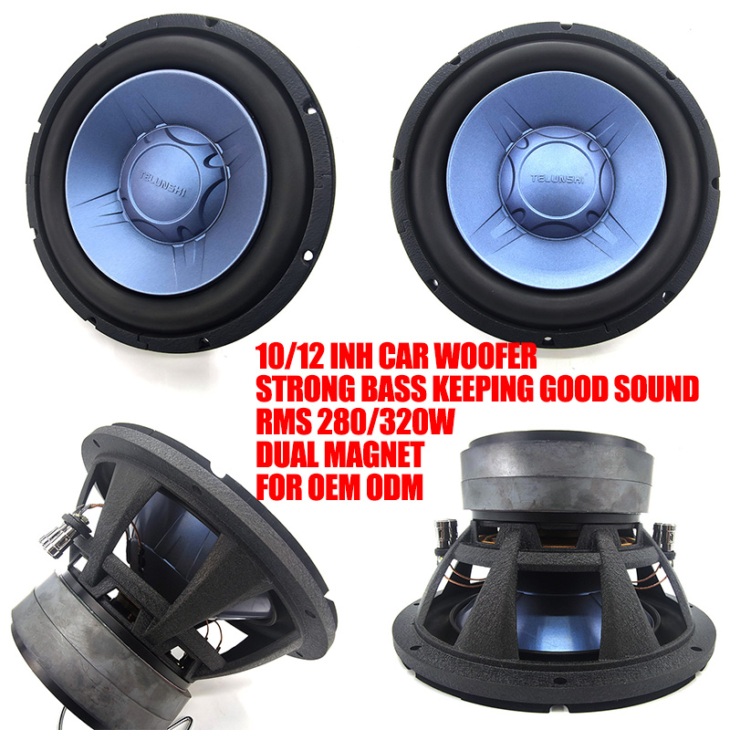 Fabrieksgroothandel Sterke Bas - Car Audio Subwoofer 10 Inch Dvc recensie en prijs